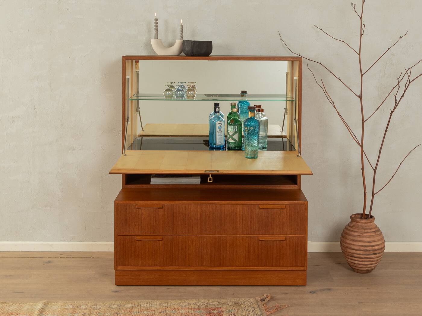 1960s Bar Cabinet by DeWe