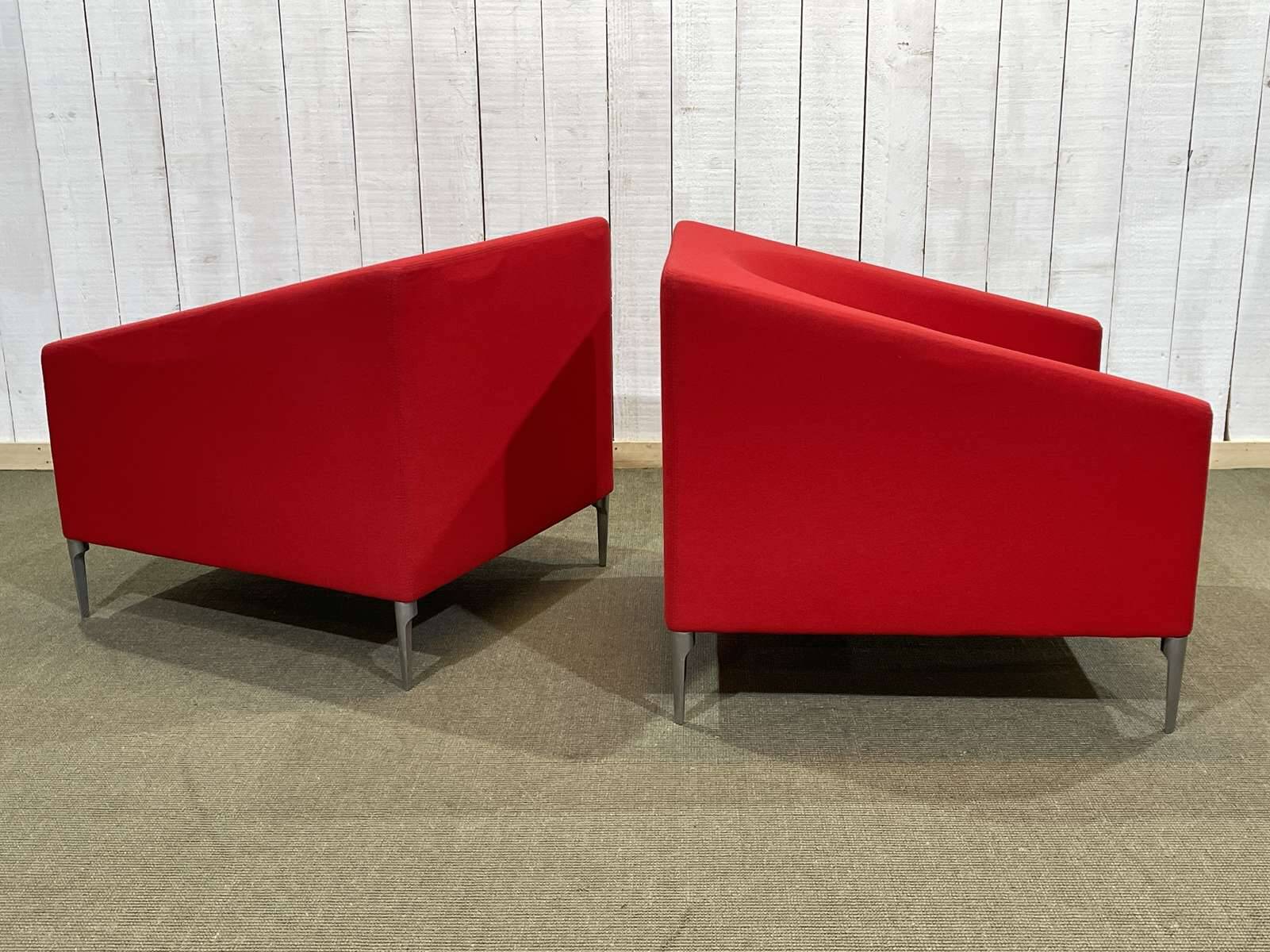 Pair of Seven armchairs by Michiel Van Der Kley for Artifort