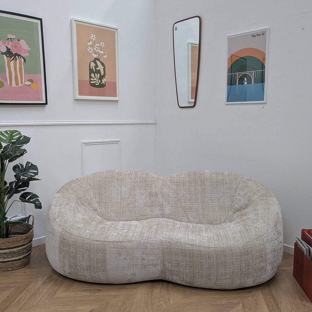 Pumpkin designer sofa by Pierre Paulin