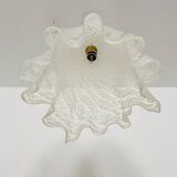 Lampe à Suspension Fazzoletto en Verre de Murano par Paolo Venini