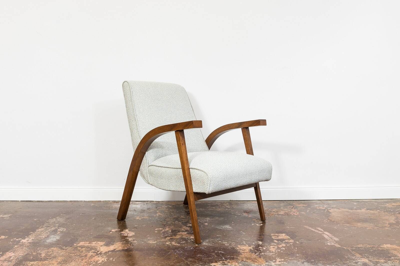Mid-century armchair by Lejkowski & Leśniewski, Poland, 1960s