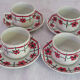Lot 4 old cups St Amand Céranord