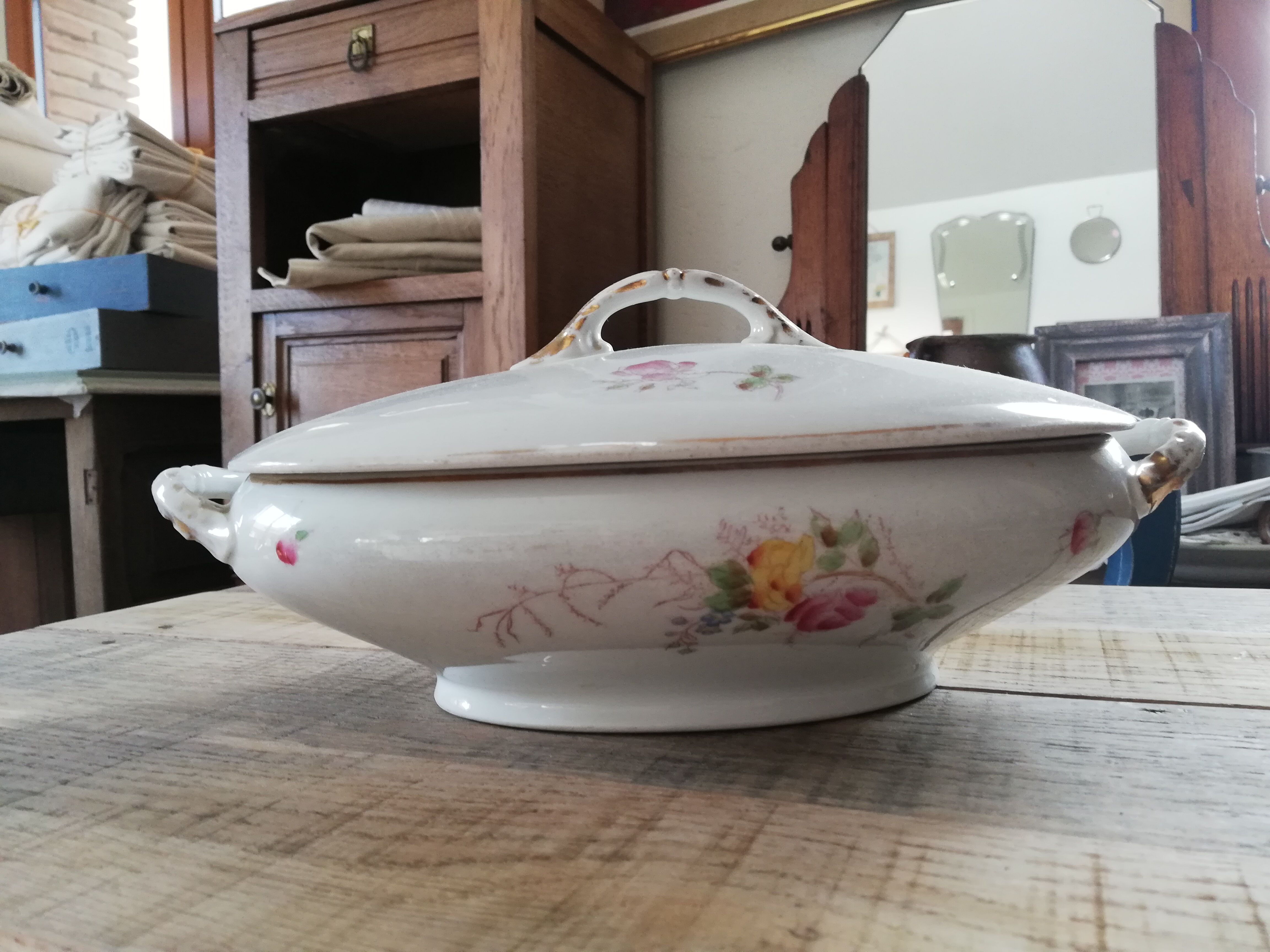 Soupière porcelaine de Limoges