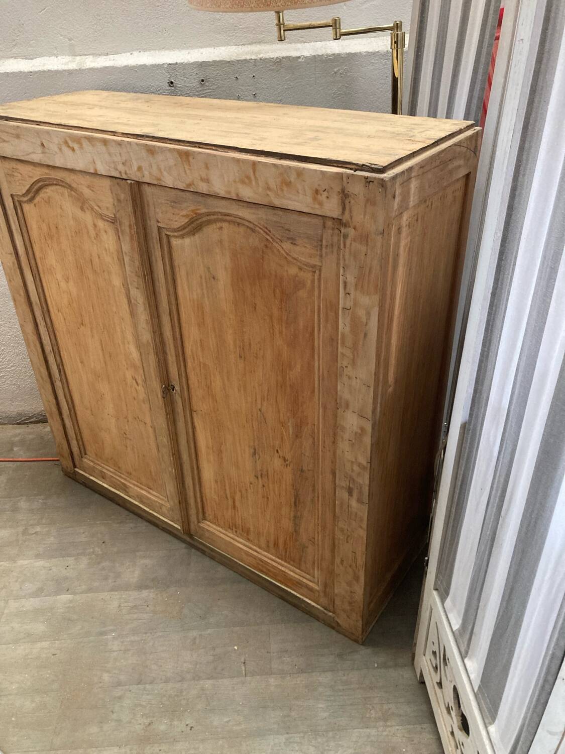 Rustic wooden buffet