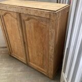 Rustic wooden buffet