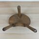 Wooden tripod stool