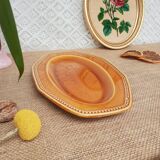 Ravier - small dish Longchamp France mustard - vintage