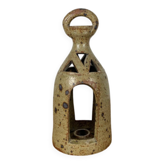 Vintage pyrite sandstone lantern in the style of G. Baudat