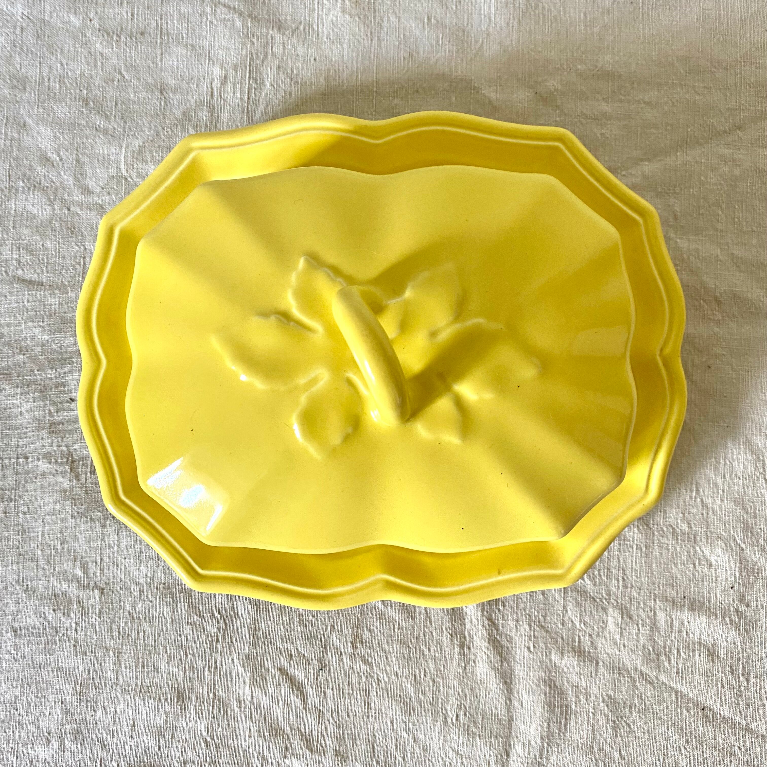 Butter dish Salin France 1960s