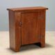 Walnut credenza with floral engraving - Italy 19th century