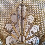 Emmanuelle Peacock vintage armchair 70