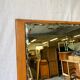 Vintage 1960s solid wood standing mirror