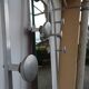 Vestibule, Art Deco coat rack.