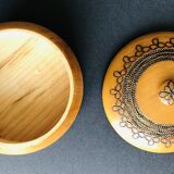 Wooden candy box