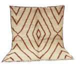 Handcrafted moroccan berber carpet 160 x 128 cm