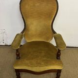 Fauteuil voltaire style Louis XVI