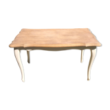Small solid wooden coffee table