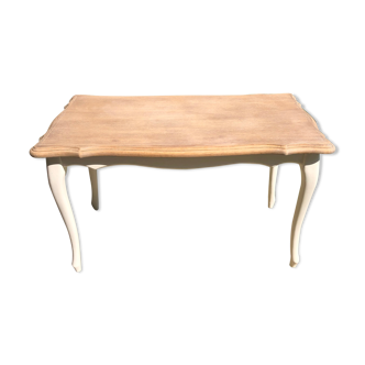 Small solid wooden coffee table