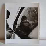 Anonymous film photo airplane pilot circa 1970