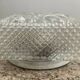 Vintage 70s molded glass wall lamp