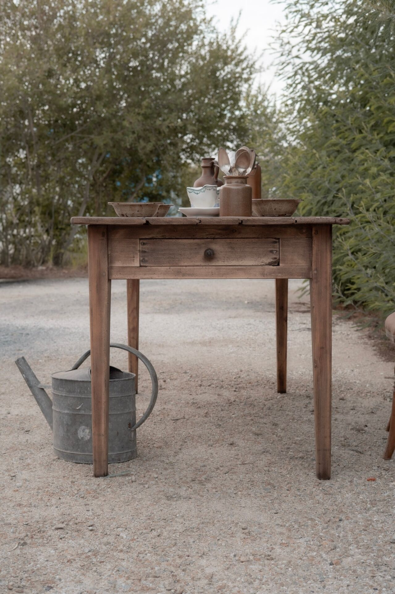 Renovated old farmhouse table