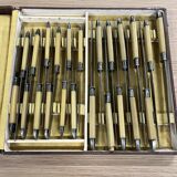Coffret de couteaux ancien vintage