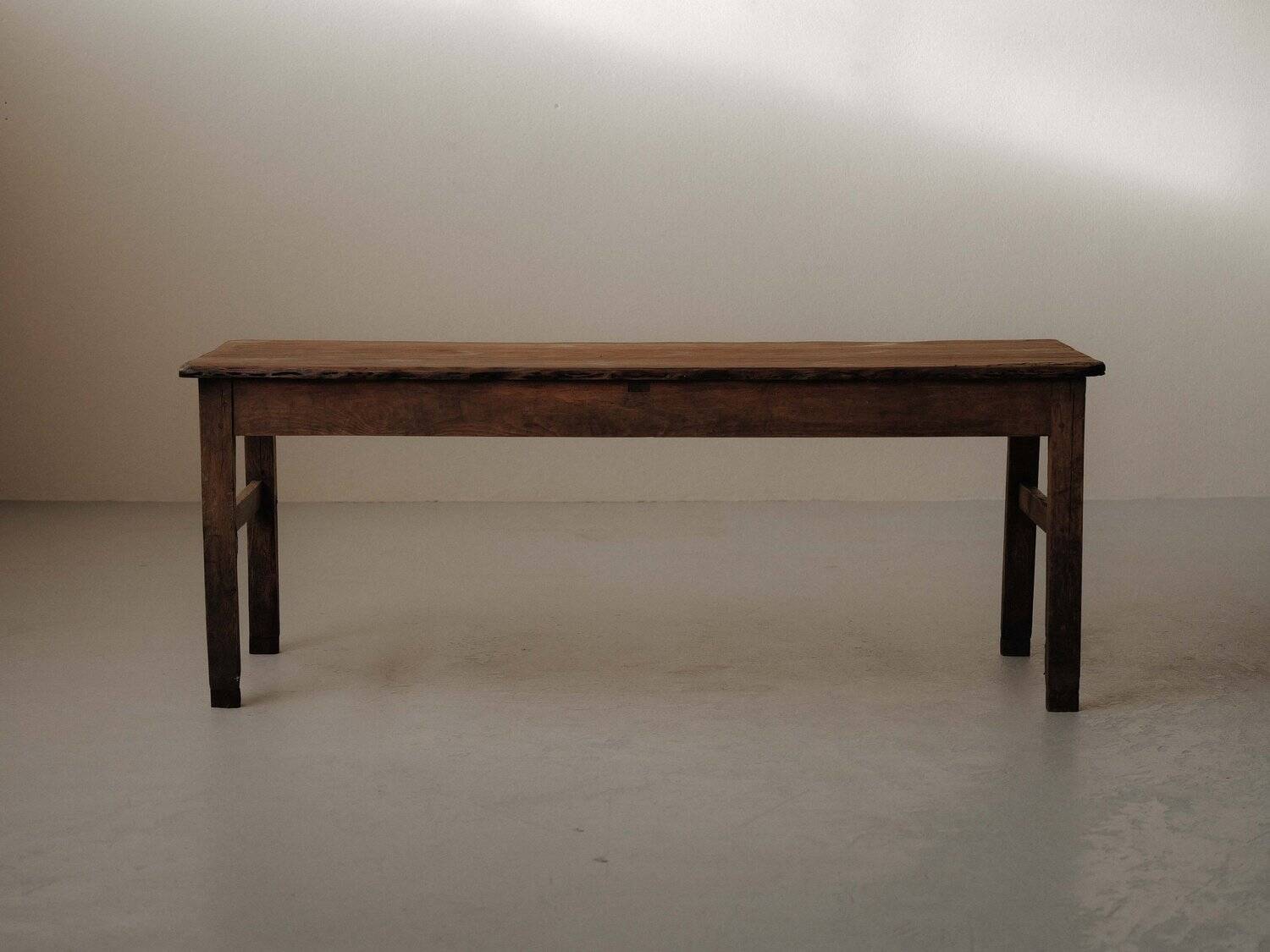 Farm table in solid wood – Auvergne, around 1900