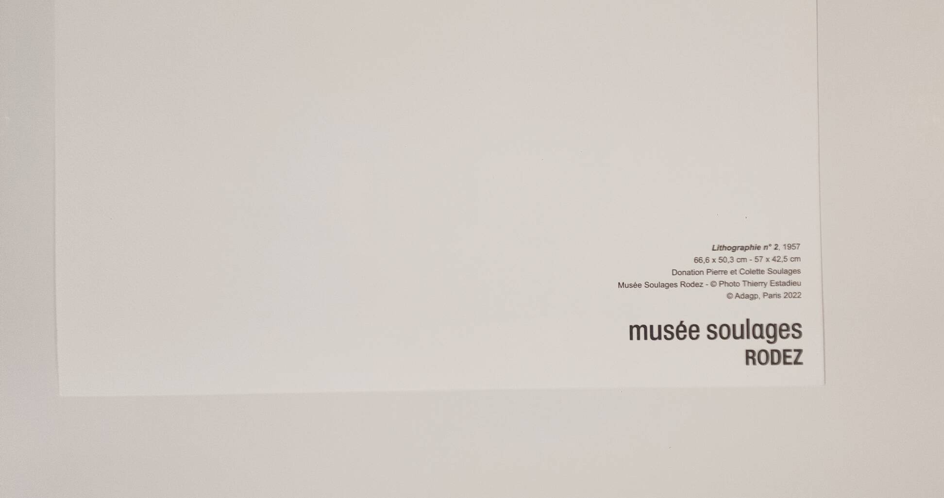 Poster Pierre Soulages