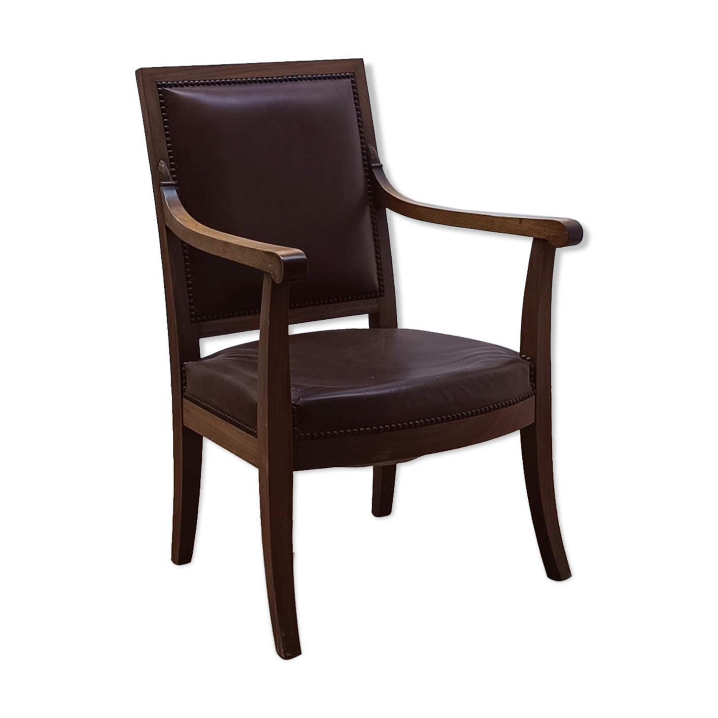 Vintage Directoire style armchair