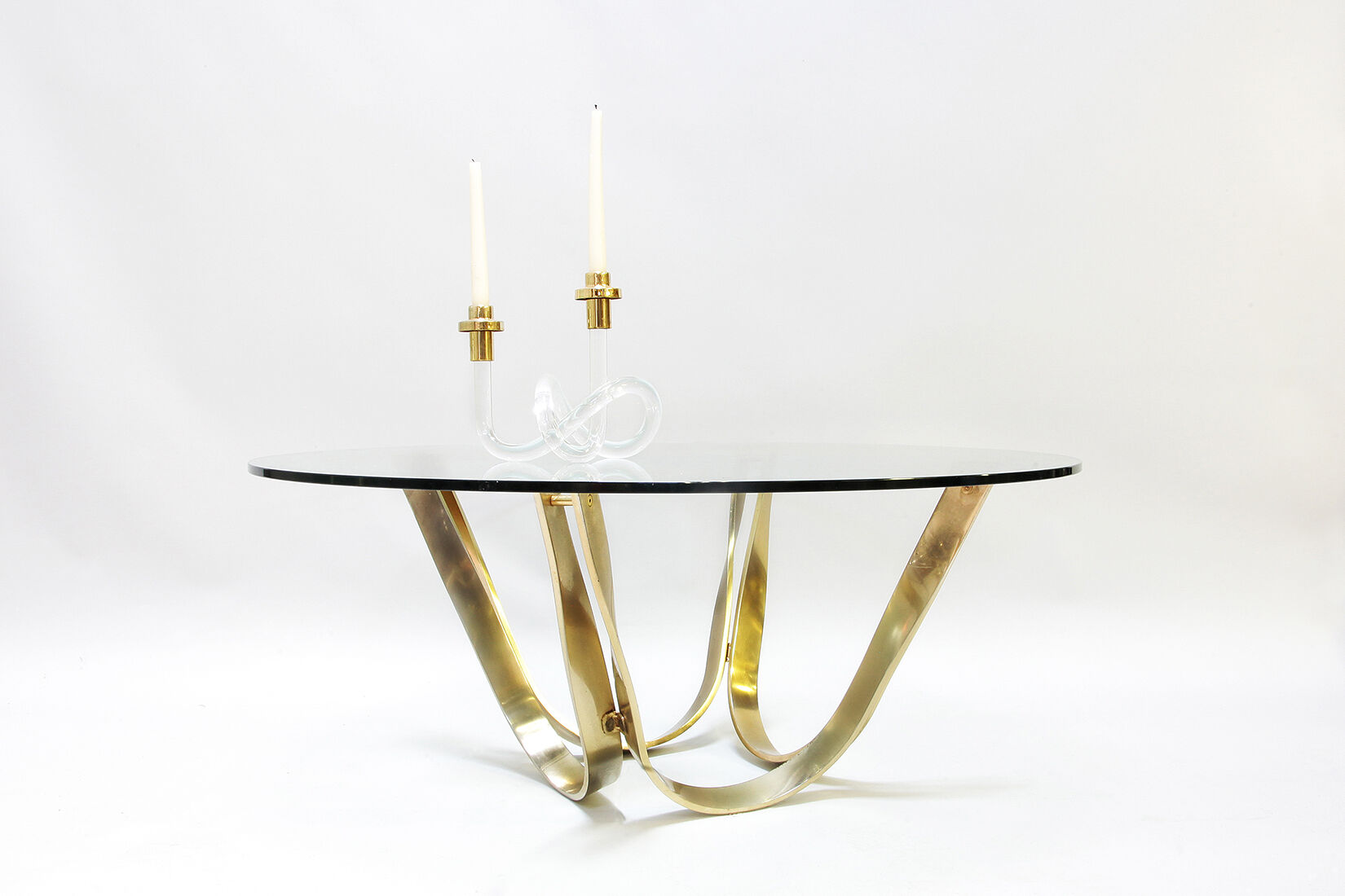 Vintage Coffee Table Design By Roger Sprunger For Dunbar, 1970s