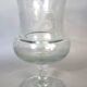 Pair of large antique Medici-shaped vases in engraved blown glass C412
