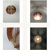 Suspension wires and Scandinavian wood