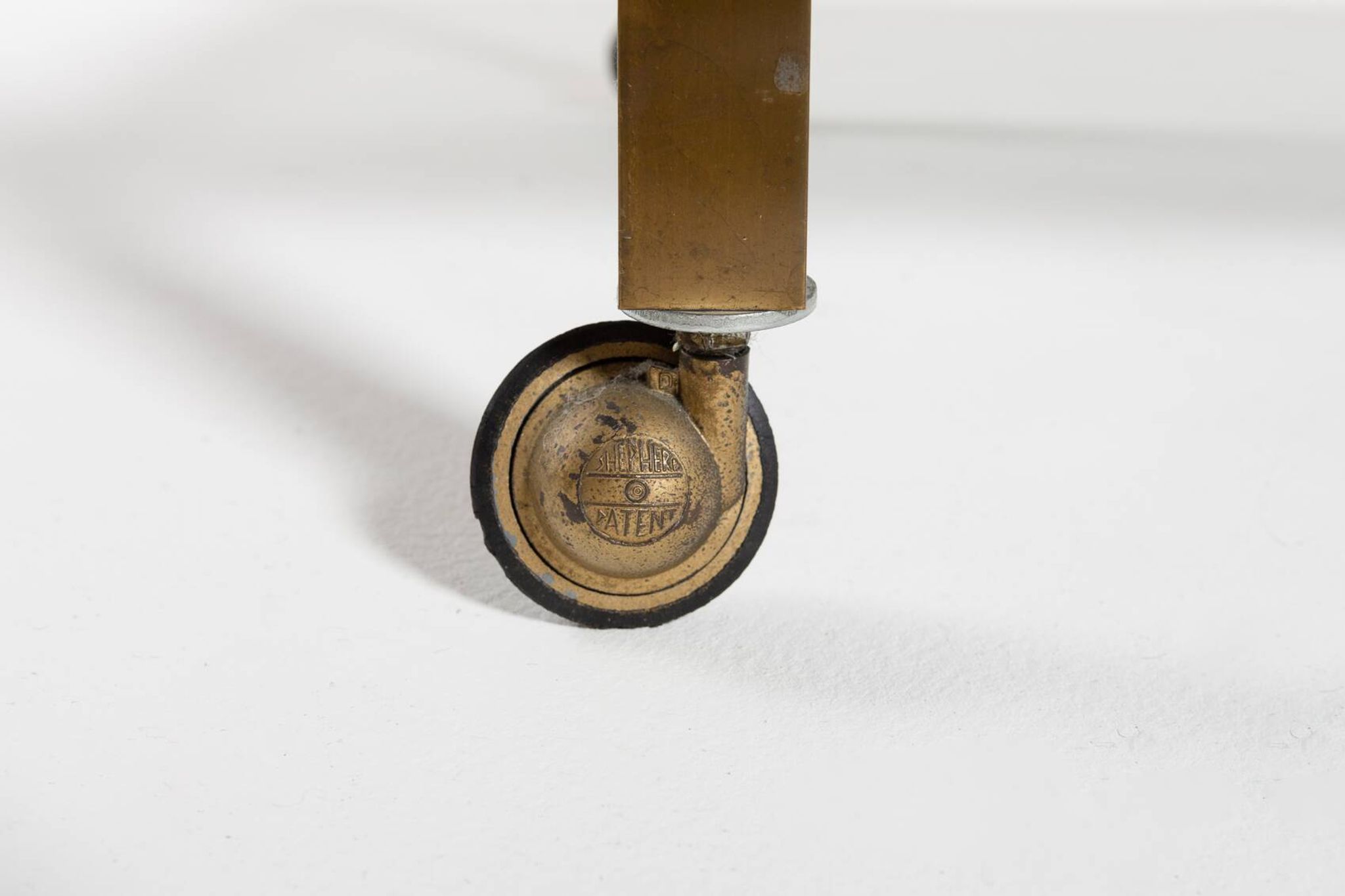 Chariot de service/table d'appoint vintage, Italie 1970