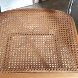 Chrome and cannage armchair Breuer