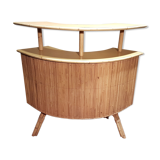 Vintage bamboo bar