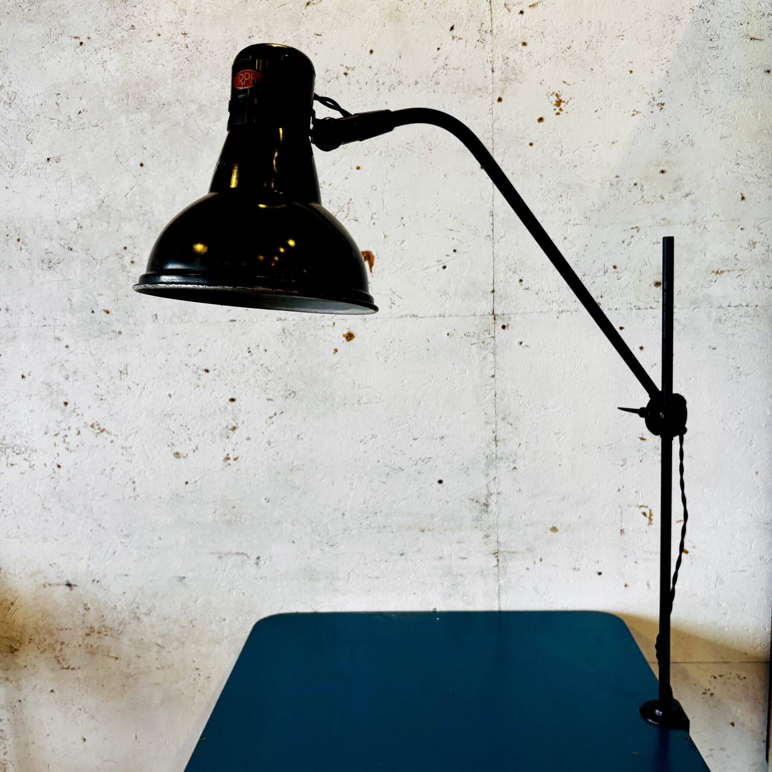 Rare Belgian architect lamp "ERPE"
