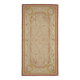 Handmade European Vintage Aubusson Kilim 201 cm x 405 cm
