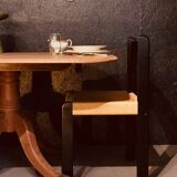 Victorian Tilting Breakfast Table in Raw Wood Mahogany