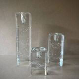 Chandeliers en verre Arkipelago Timo Sarpaneva pour Iittala Finland