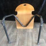 Chair glulam-glued sledge