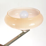 1950s art deco chandelier, Spółdzielnia Pracy Metal Kraków, Poland