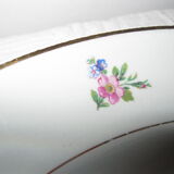 8 plates porcelain Lunéville