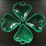 Set of 4 green cups