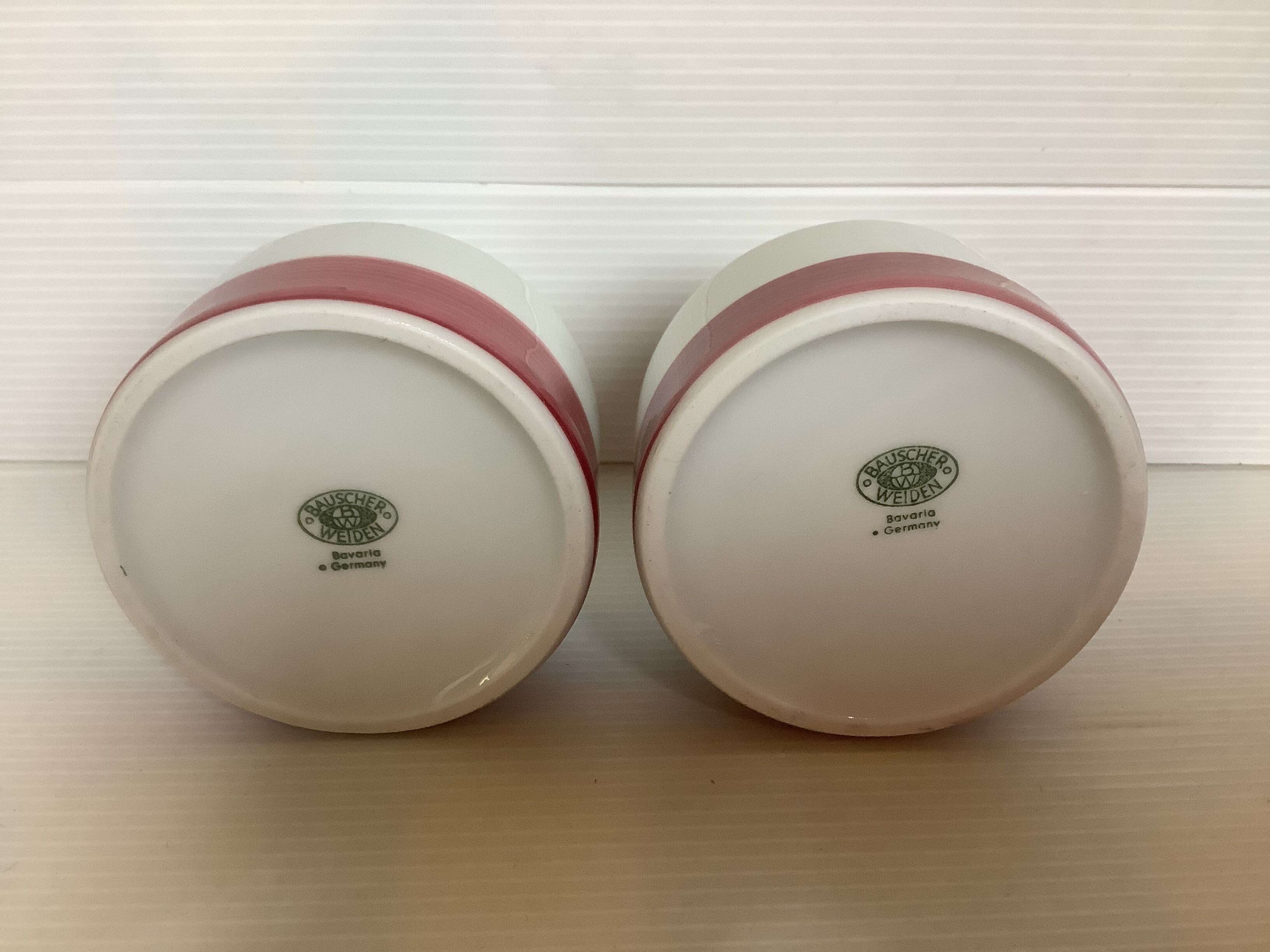 Pair of candle holders bauscher weiden bavaria germany