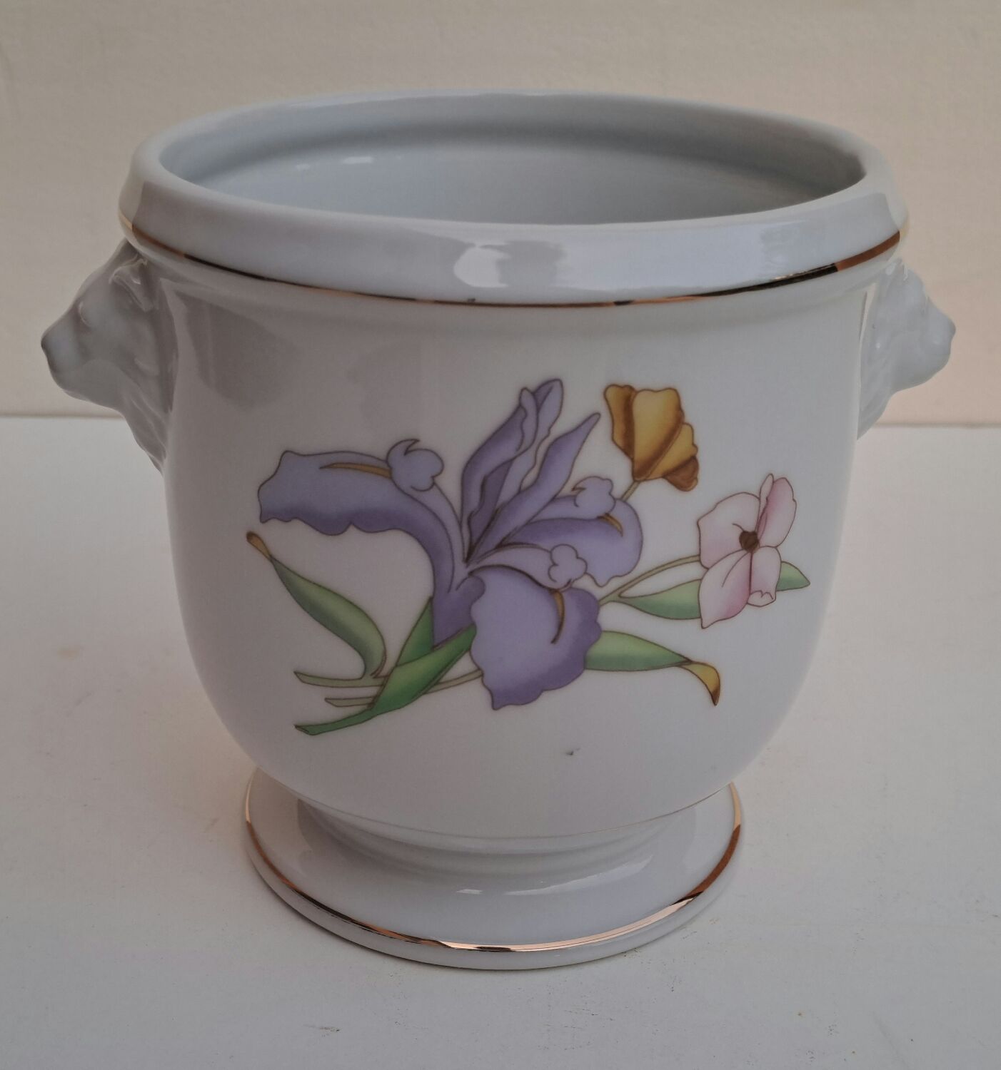 Cache-pot en porcelaine