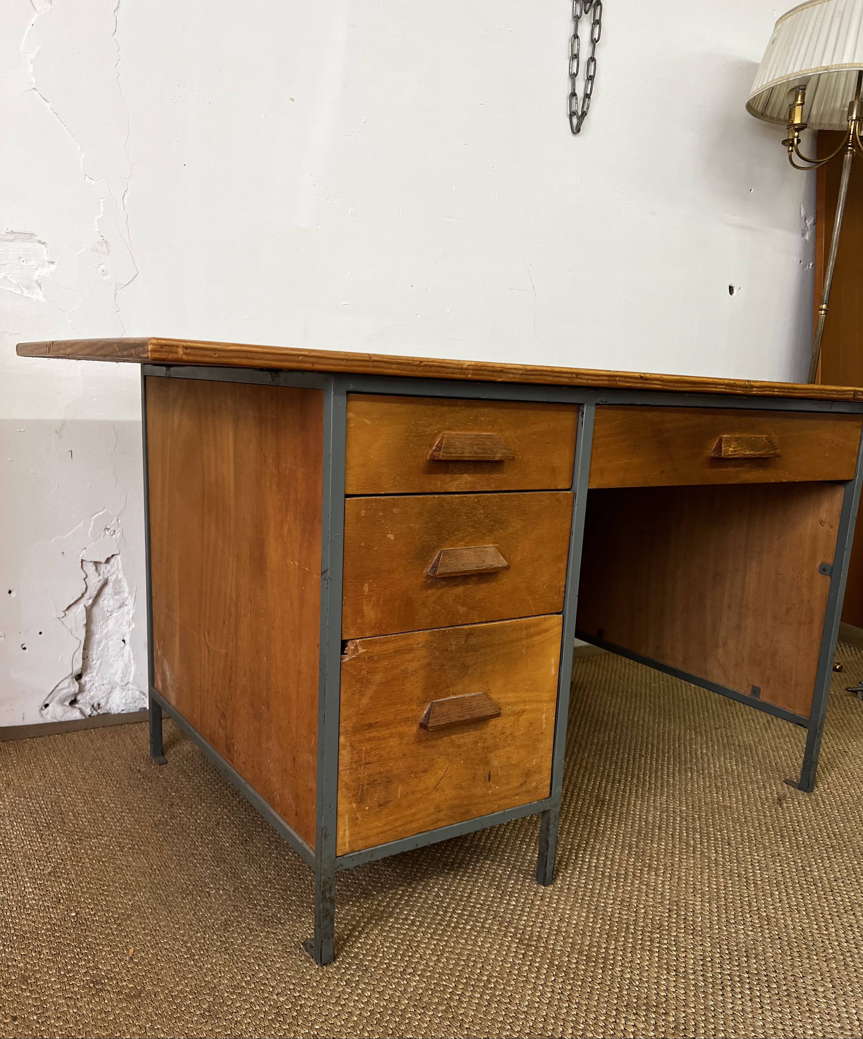 Vintage industrial office