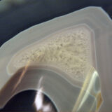 XXL crystallized agate ashtray