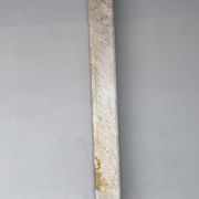Old fireplace in white marble veined Louis XVI