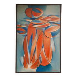 Composition abstraite par Jean-Pierre Schecroun