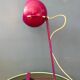 Playful vintage purple pink eyeball desk lamp